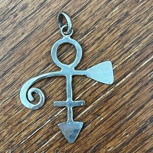 Pendant PRINCE symbol handmade by Etsy artist